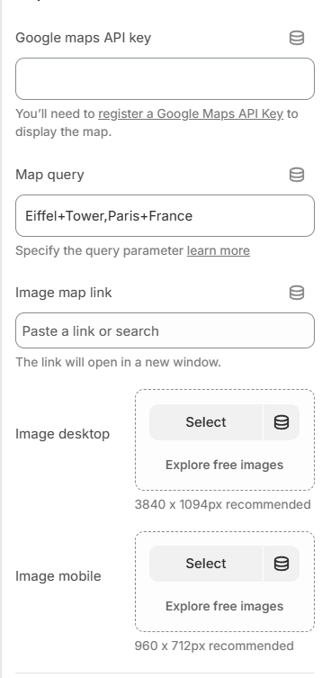 contact map